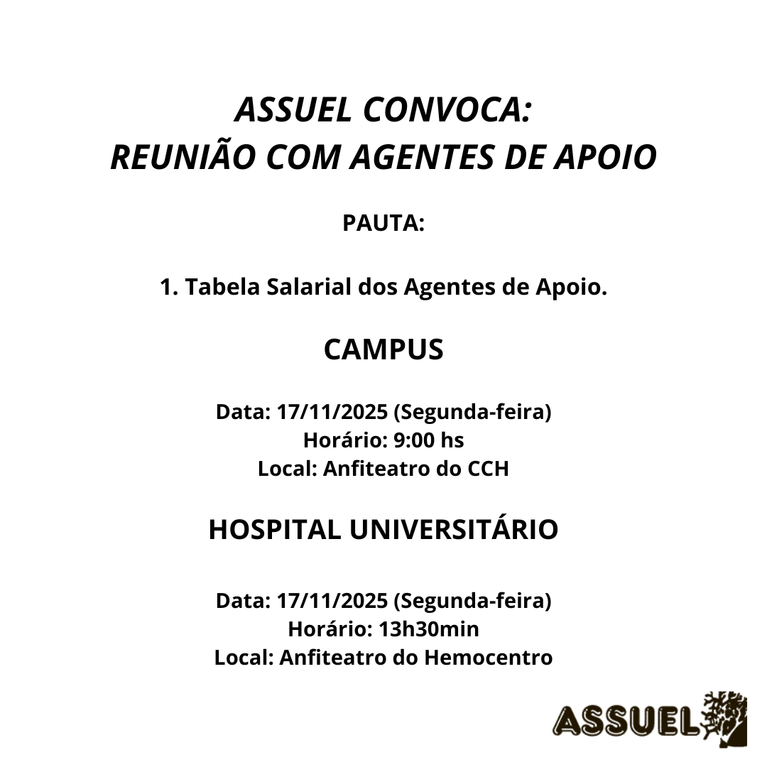 REUNIÃO AGENTES DE APOIO